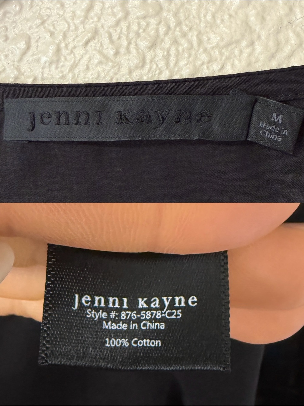 NWOT Jenni Kayne Reverie Dress Black Cotton Mini Sundress A-Line Medium Summer - Picture 11 of 11